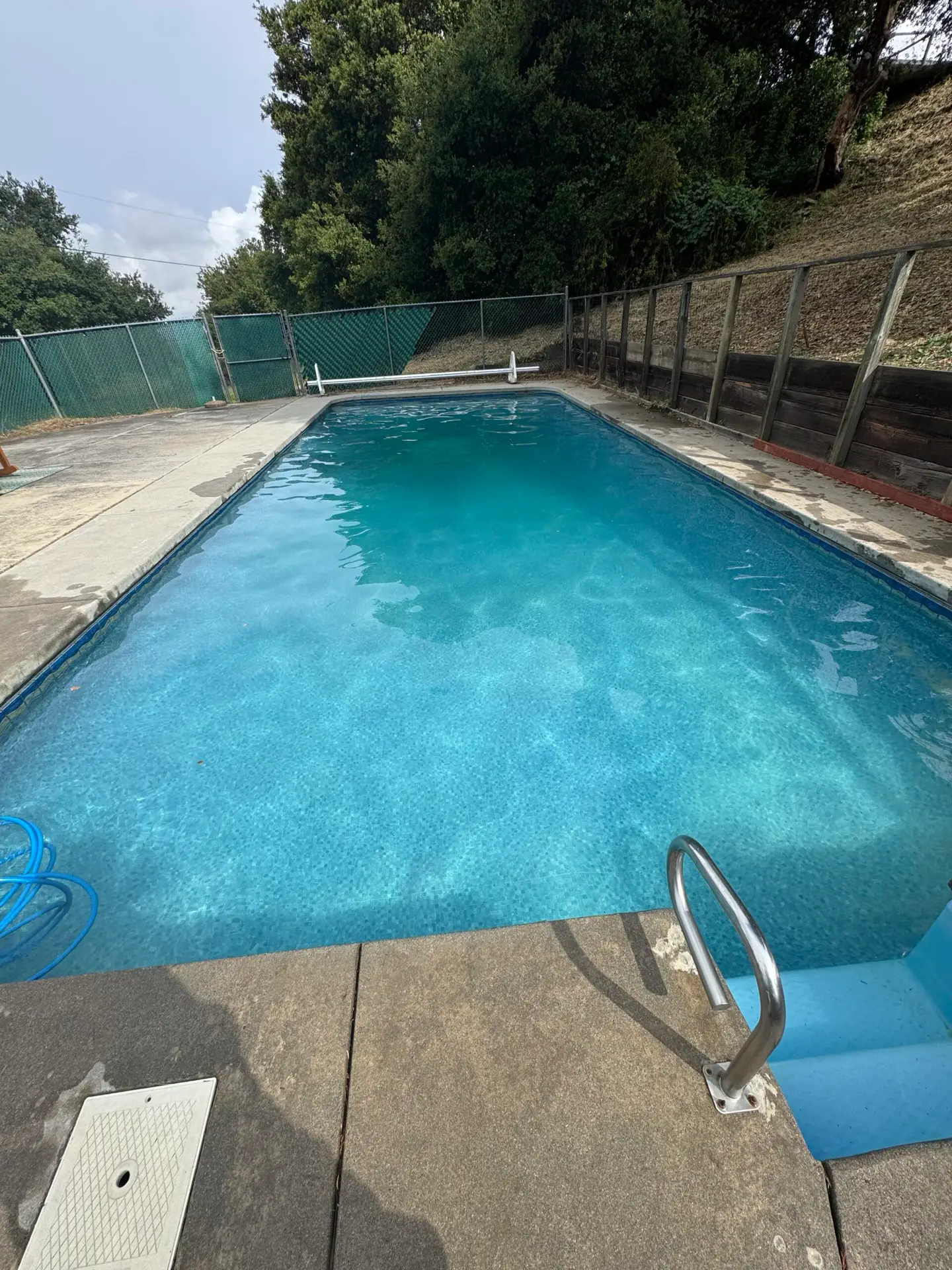 Pool heater on a Lake Havasu City equipment pad, JM Pool Service heater repair and installation