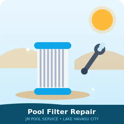 Pool filter repair in Lake Havasu City